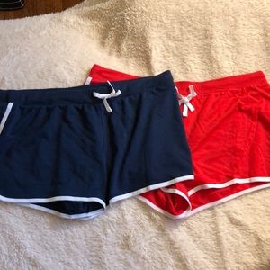2 NWOT Plus Size retro shorts